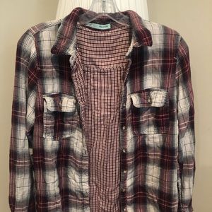 Maurices button-down Cotton Flannel